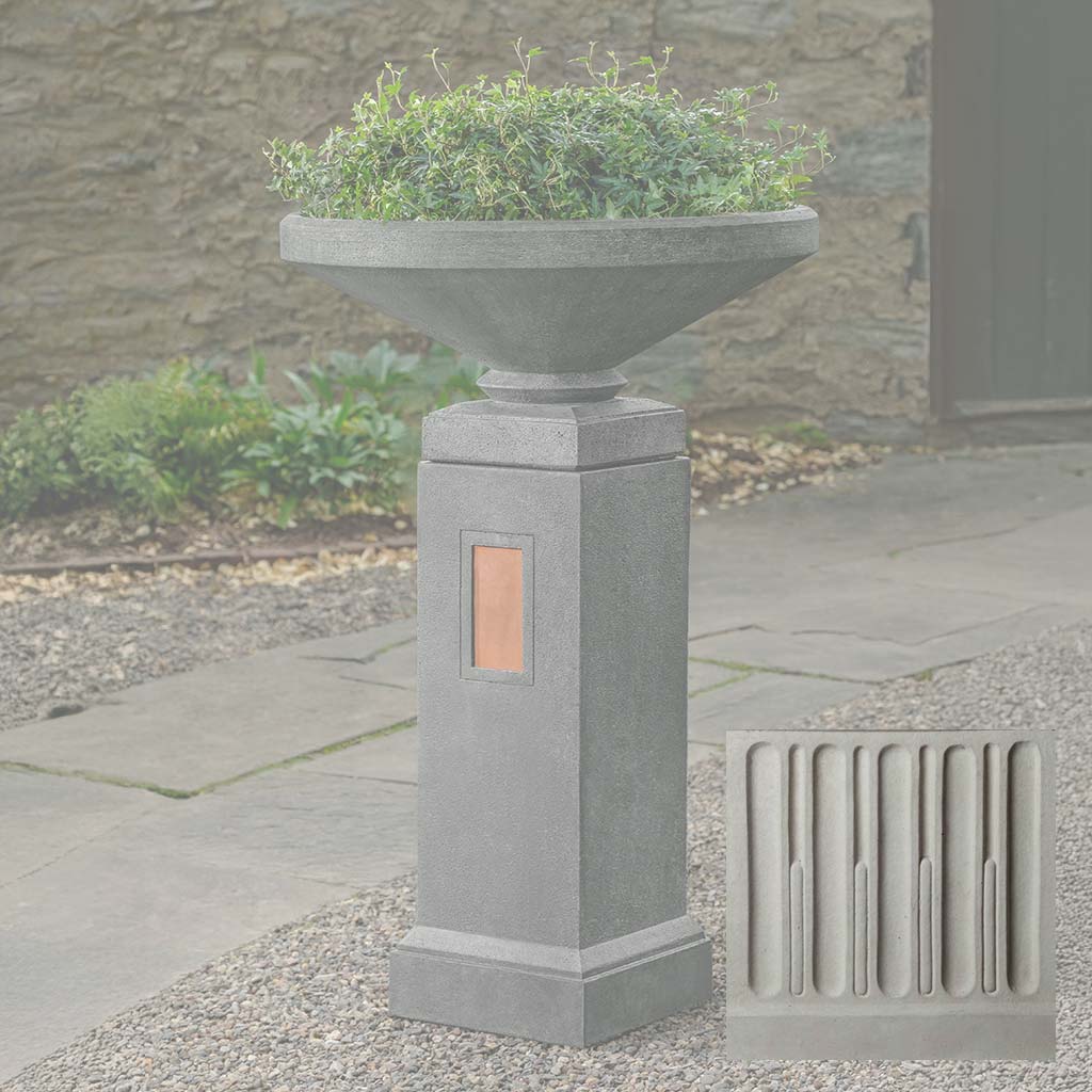 Campania Gimlet Urn with Pedestal - PPD-1013A