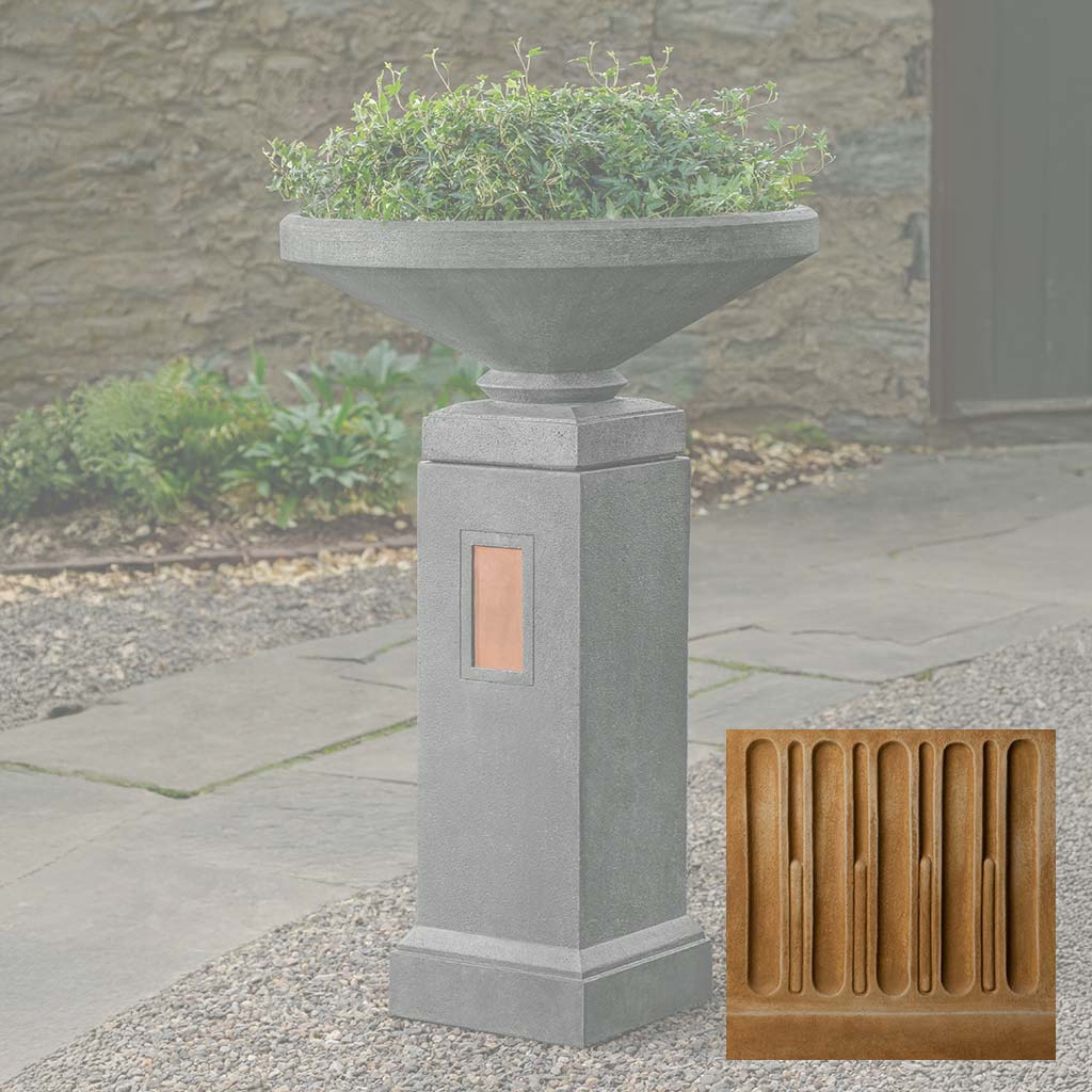 Campania Gimlet Urn with Pedestal - PPD-1013A