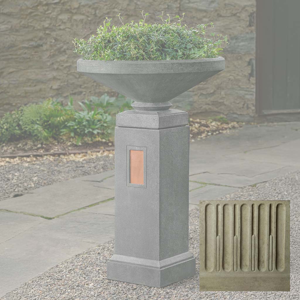Campania Gimlet Urn with Pedestal - PPD-1013A