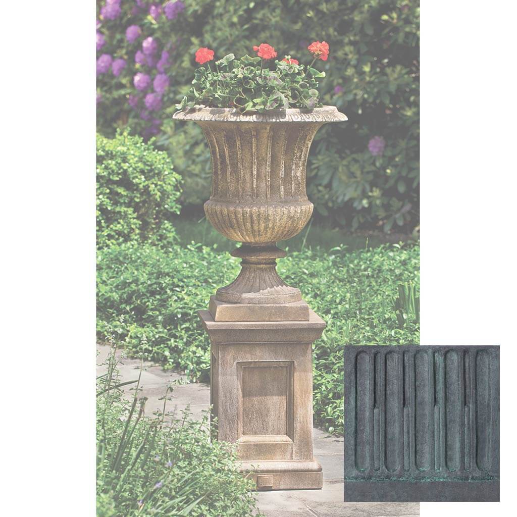 Campania Smith. Classical Urn w/ Barnett Pedestal - PPD-659