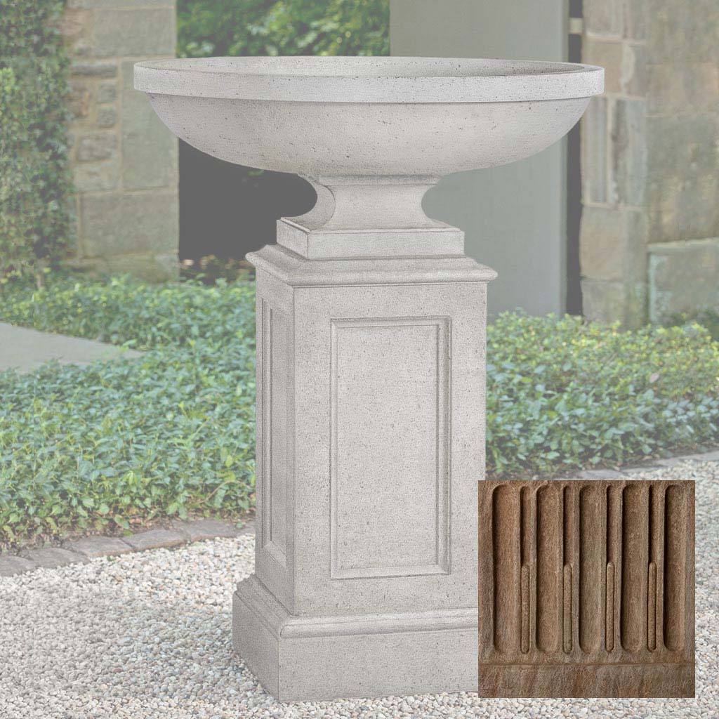 Campania Sutton Urn with Estate Pedestal - PPD-966