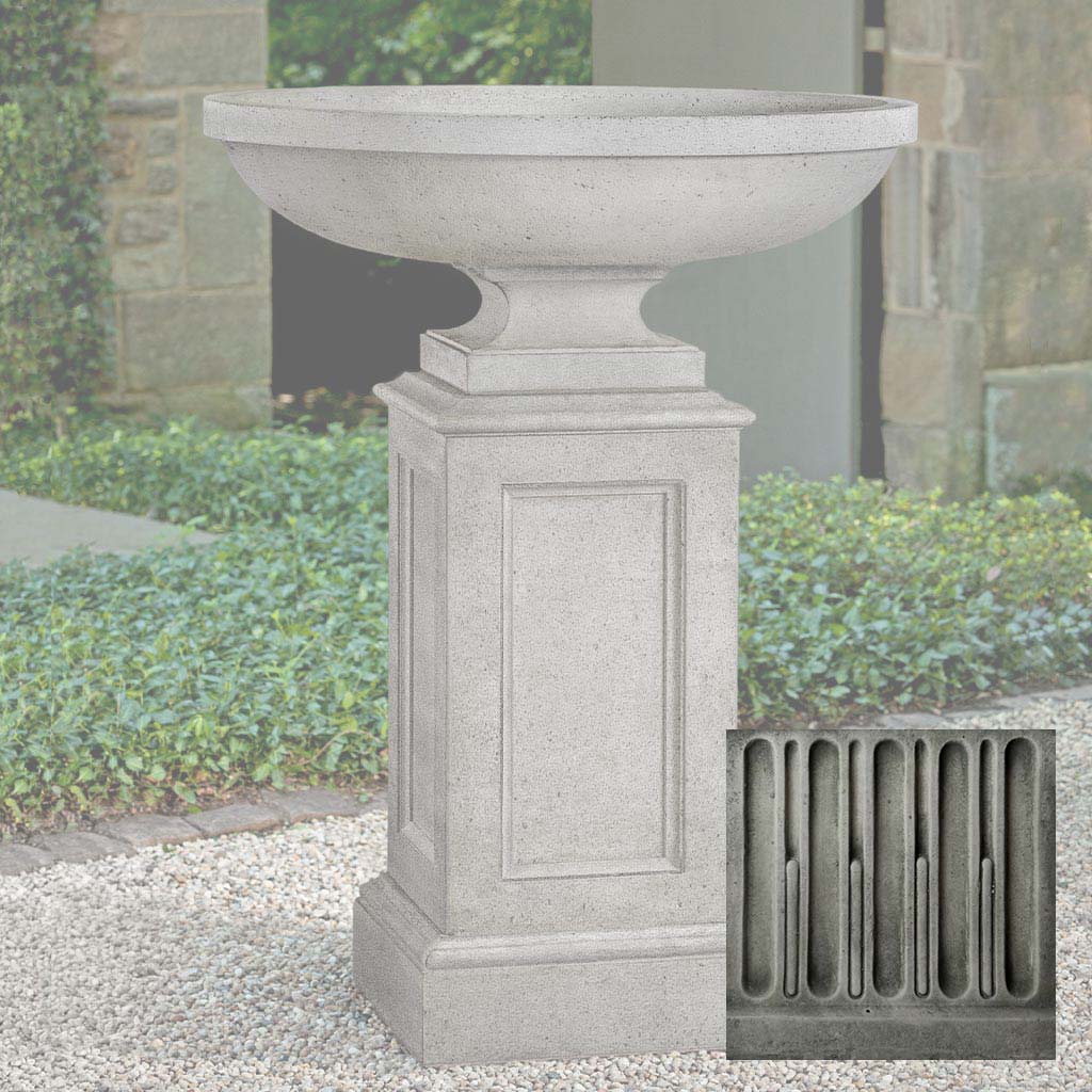 Campania Sutton Urn with Estate Pedestal - PPD-966