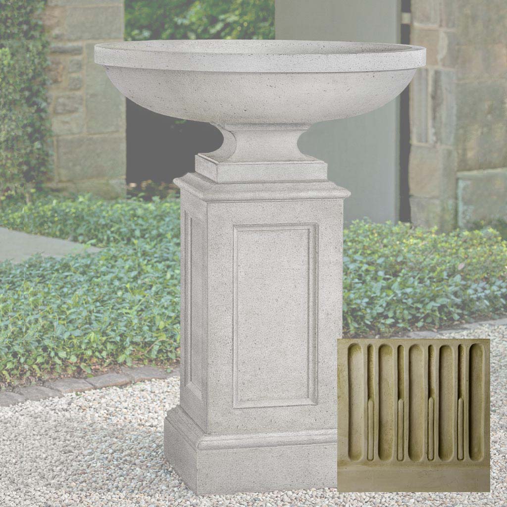 Campania Sutton Urn with Estate Pedestal - PPD-966