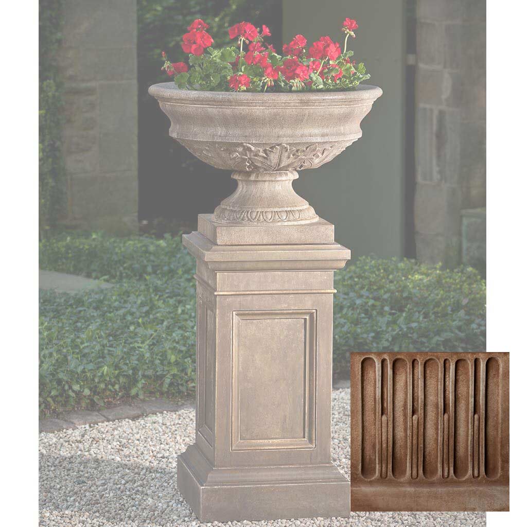 Campania Coachhouse Urn with Pedestal  - PPD-595