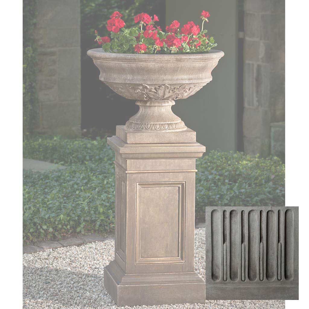 Campania Coachhouse Urn with Pedestal  - PPD-595
