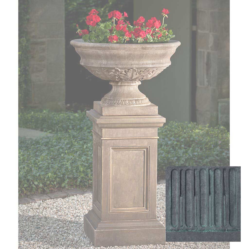 Campania Coachhouse Urn with Pedestal  - PPD-595