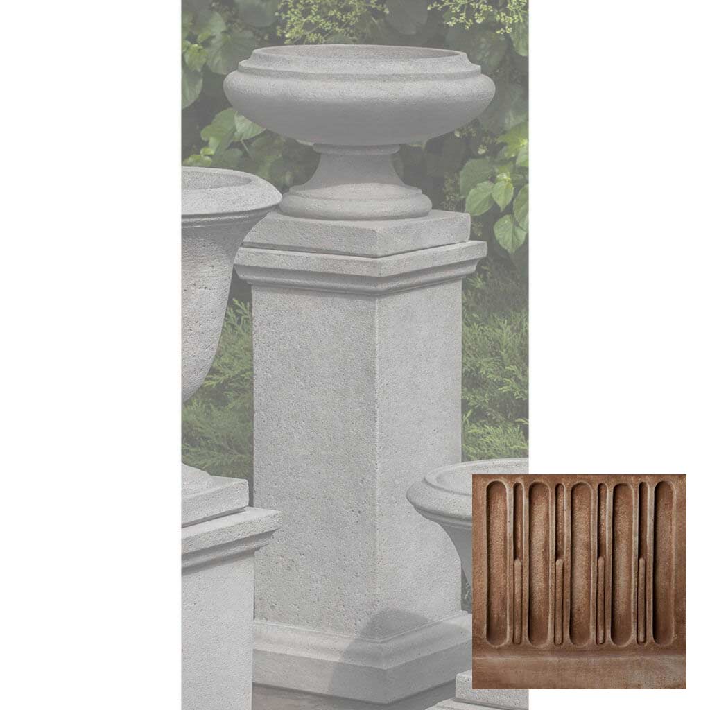 Campania Marella Urn w/ Tall Wolcott Pedestal - PPD-598