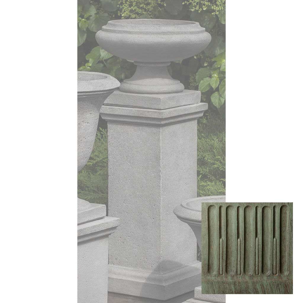 Campania Marella Urn w/ Tall Wolcott Pedestal - PPD-598
