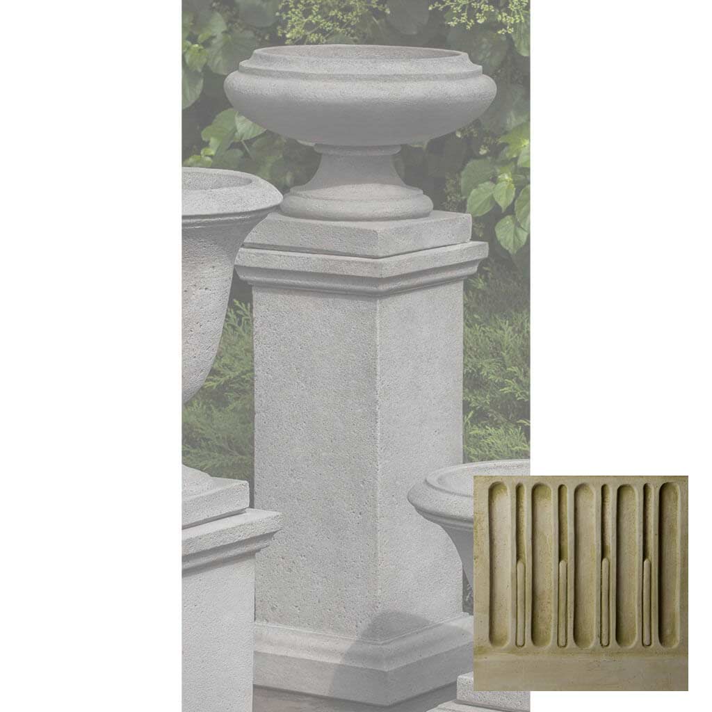 Campania Marella Urn w/ Tall Wolcott Pedestal - PPD-598