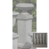 Campania Marella Urn w/ Tall Wolcott Pedestal - PPD-598