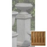 Campania Marella Urn w/ Tall Wolcott Pedestal - PPD-598