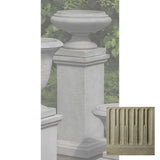 Campania Marella Urn w/ Tall Wolcott Pedestal - PPD-598
