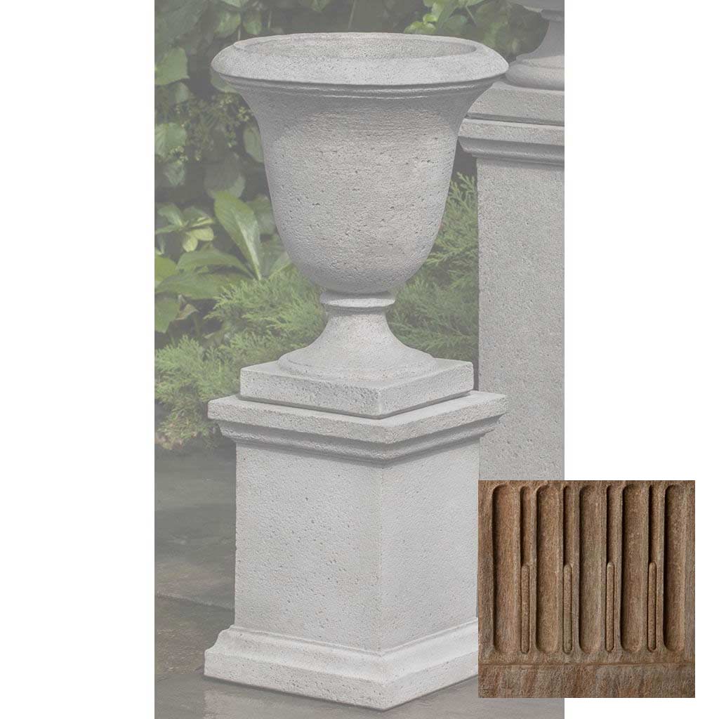 Campania Linwood Urn w/ Low Wolcott Pedestal - PPD-600