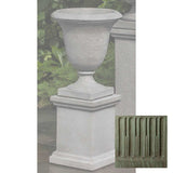 Campania Linwood Urn w/ Low Wolcott Pedestal - PPD-600