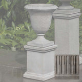 Campania Linwood Urn w/ Low Wolcott Pedestal - PPD-600