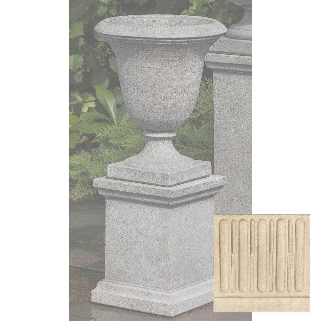 Campania Linwood Urn w/ Low Wolcott Pedestal - PPD-600