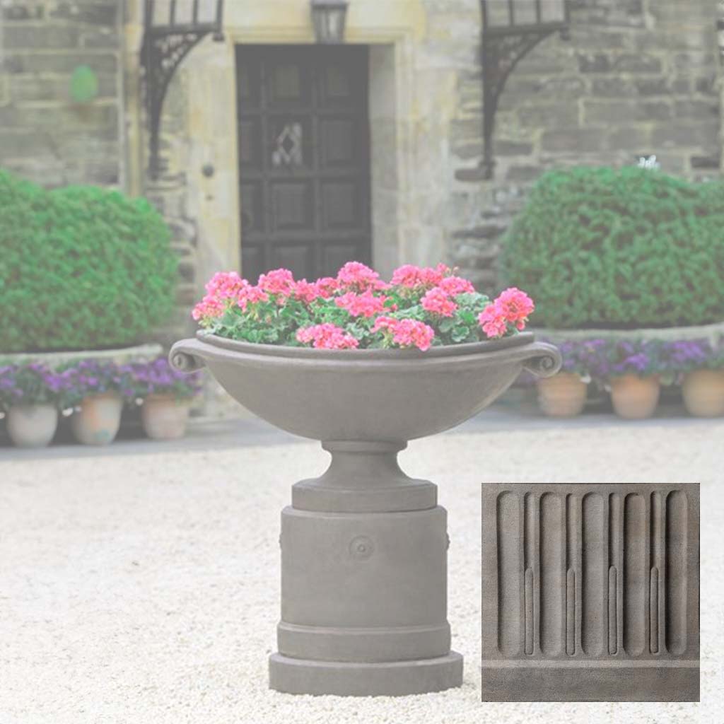 Campania Medici Planter with Pedestal - PPD-630