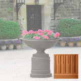 Campania Medici Planter with Pedestal - PPD-630