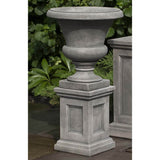 Campania Mt. Airy Urn w/ Low Lenox Pedestal - PPD-646