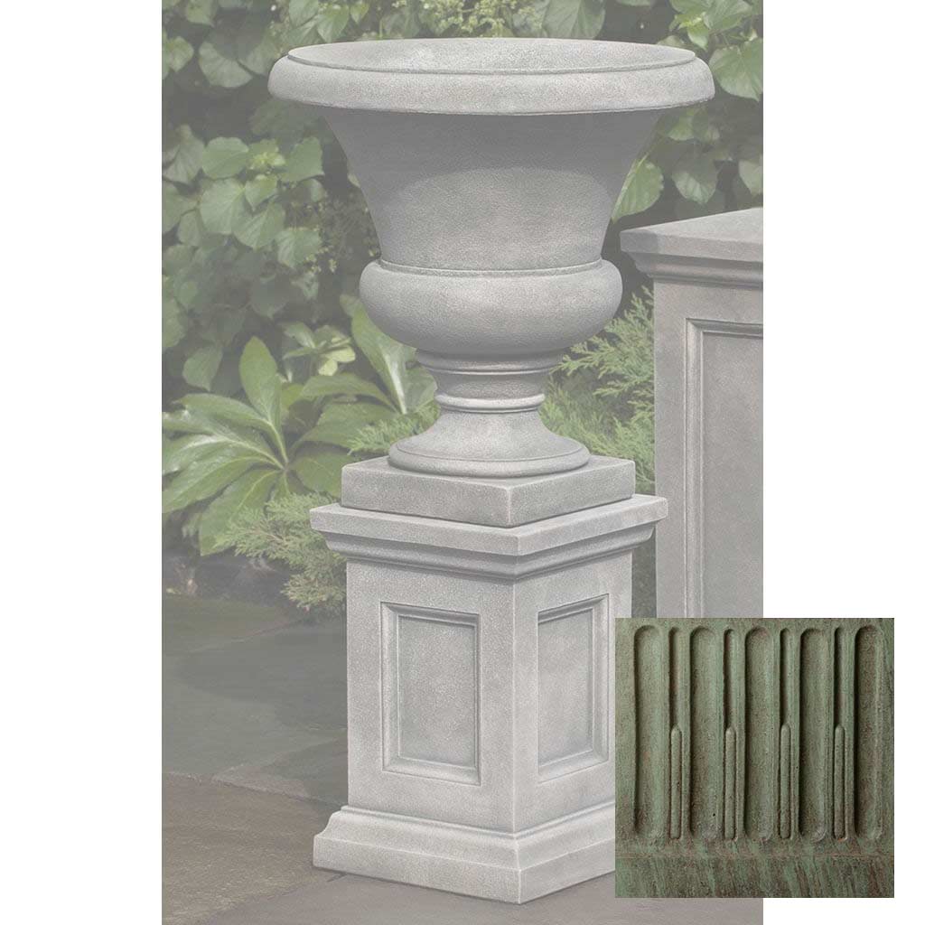 Campania Mt. Airy Urn w/ Low Lenox Pedestal - PPD-646