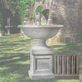 Campania Monteros Urn w/ St. Louis Pedestal - PPD-711