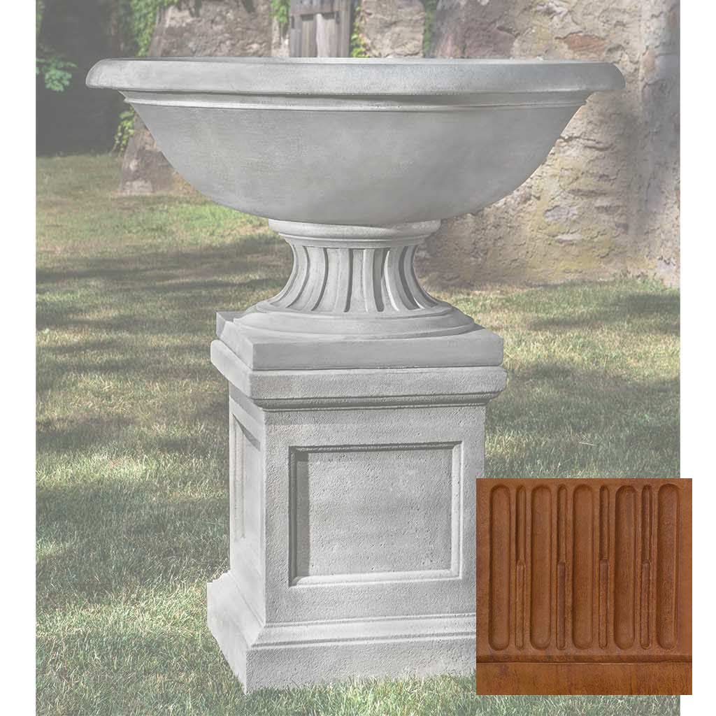 Campania Fonthill Urn w/ St. Louis Pedestal - PPD-712