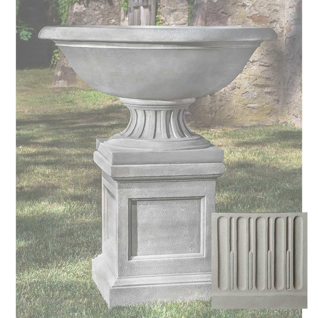 Campania Fonthill Urn w/ St. Louis Pedestal - PPD-712