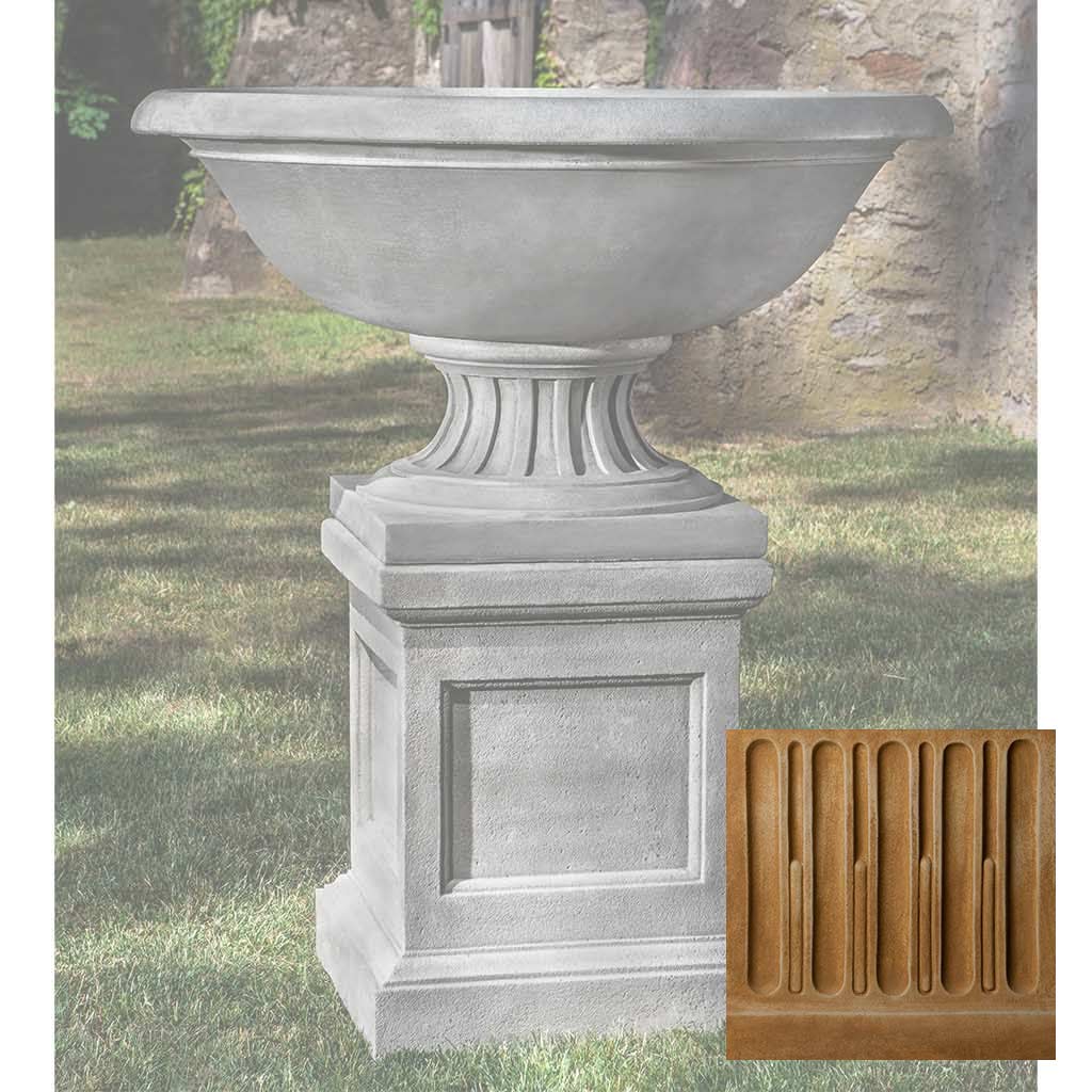 Campania Fonthill Urn w/ St. Louis Pedestal - PPD-712