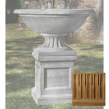 Campania Fonthill Urn w/ St. Louis Pedestal - PPD-712