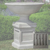 Campania Beauport Urn w/ St. Louis Pedestal - PPD-713