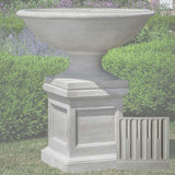 Campania Beauport Urn w/ St. Louis Pedestal - PPD-713