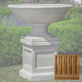 Campania Beauport Urn w/ St. Louis Pedestal - PPD-713