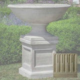 Campania Beauport Urn w/ St. Louis Pedestal - PPD-713