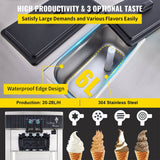 Premium 3 Flavors Commercial Soft Serve Yogurt Ice Cream Machine Maker (97524130)