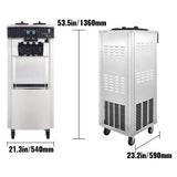Premium 3 Flavors Commercial Soft Serve Yogurt Ice Cream Machine Maker (97524130)