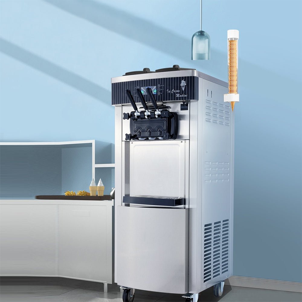 Premium 3 Flavors Commercial Soft Serve Yogurt Ice Cream Machine Maker (97524130)