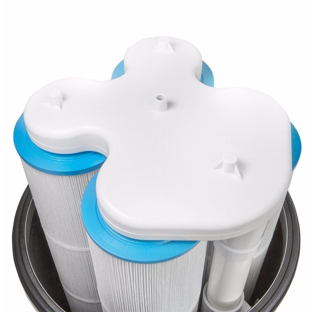 Premium 35,000 Gallon In-Ground Swimming Pool Cartridge W/ Built-In Pressure Gauge, 425 SF