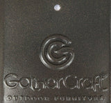 Premium 53" Round Espresso Brown Aluminum Propane Gas Fire Pit Table, 55K BTU (96423471)