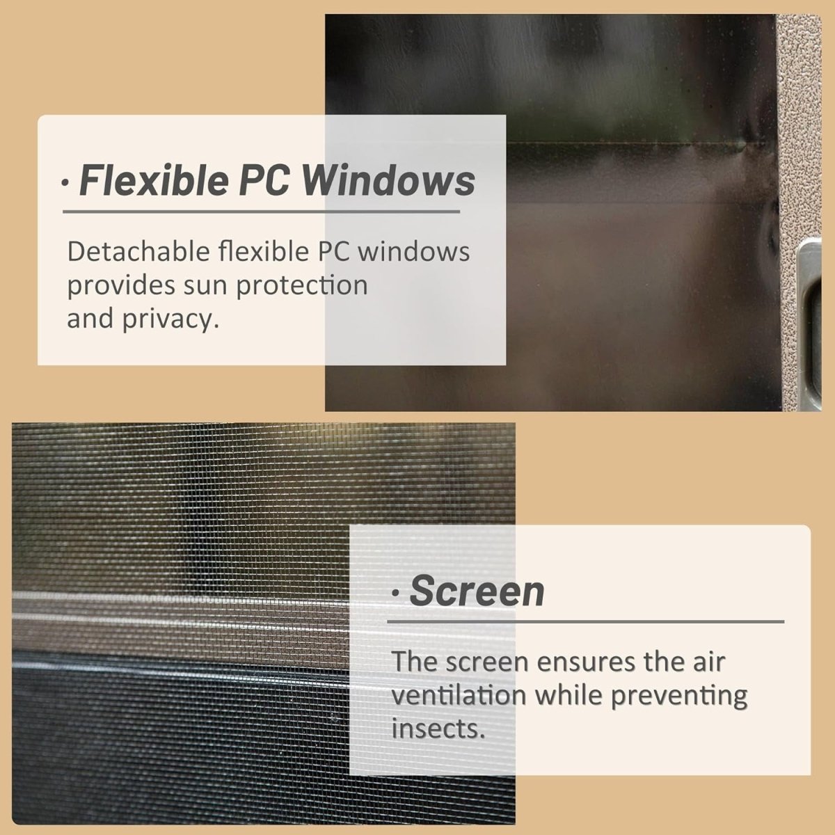 [10x12FT] Premium Against Wall Mounted Solarium Sunroom With Galvanized Steel Sloping Roof