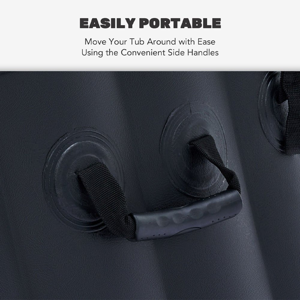 Premium Blow Up 6 Person Sauna Pool Hot Tub With 130 Jets, 7FT (97463510)