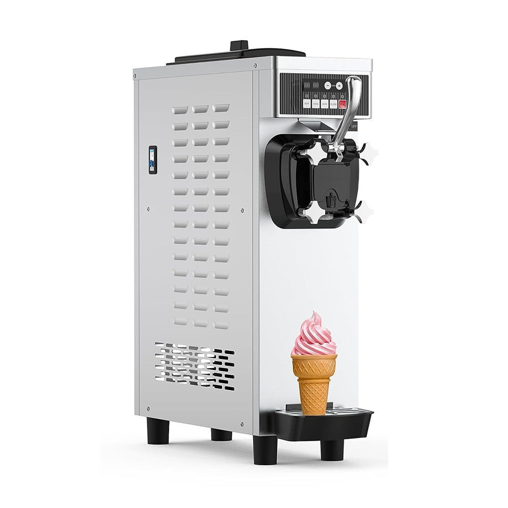 Premium Industrial Single Flavor Soft Serve Ice Cream Maker Machine, 1200W (93681752)