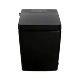 Premium Multifunctional Single-Piece Automatic Smart Toilet With Remote Control, Matte Black (96471352)