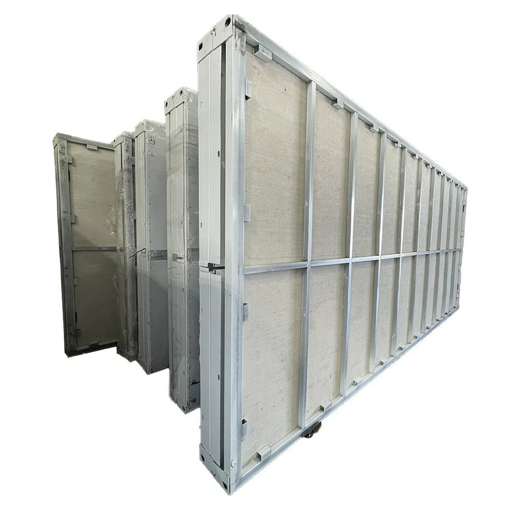 Premium Pre-Assembled Insulated Modular Tiny Mobile House W/ Lockable Door & Window, 20x8x8FT (97584613)