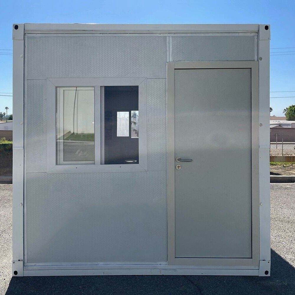 Premium Pre-Assembled Insulated Modular Tiny Mobile House W/ Lockable Door & Window, 20x8x8FT (97584613)