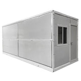 Premium Pre-Assembled Insulated Modular Tiny Mobile House W/ Lockable Door & Window, 20x8x8FT (97584613)