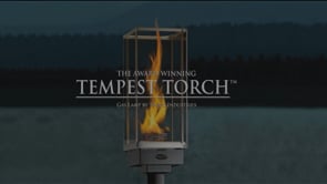 Tempest 20K Traditional Outdoor Torch Head With Deck Mount Assembly - 949007