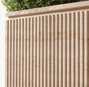 RH Byron Reeded Stone Planter