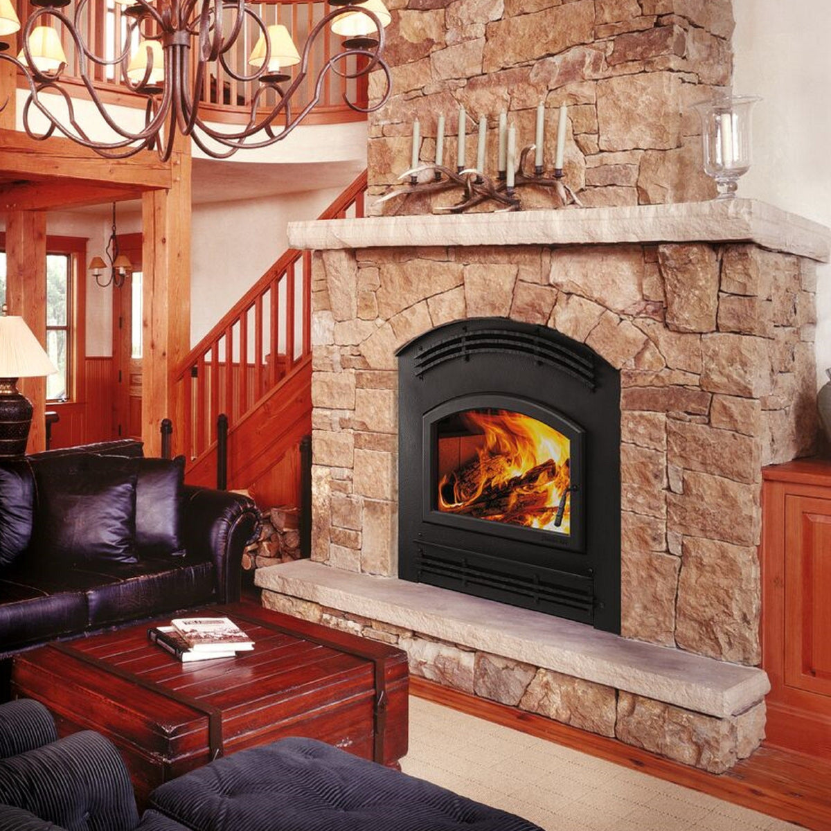 Majestic Pioneer III Wood-Burning Fireplace