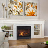 Majestic 36" Quartz Platinum Direct Vent Gas Fireplace