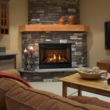 Majestic 36" Quartz Platinum Direct Vent Gas Fireplace